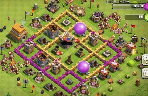 部落冲突6本怎么出兵