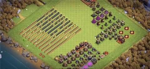 部落冲突怎么刷墙快