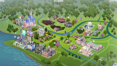 模拟人生4怎么铺路[图2]