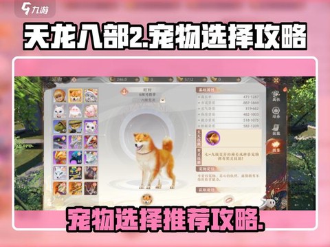 天龙八部宠物怎么分享[图1]