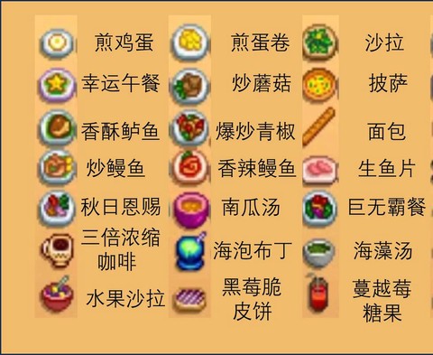 星露谷物语怎么炒菜[图1]