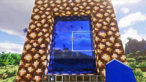 我的世界如何做天堂门[图1]