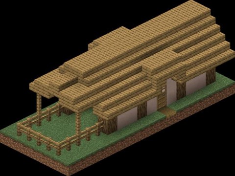 我的世界马厩怎么建[图2]